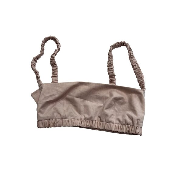 CSFC Bralette Ruffle Crop Top in Pink - Picture 1 of 3